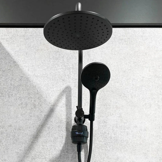 Shower Filter Black - Filtered Beauty - Hairspa
