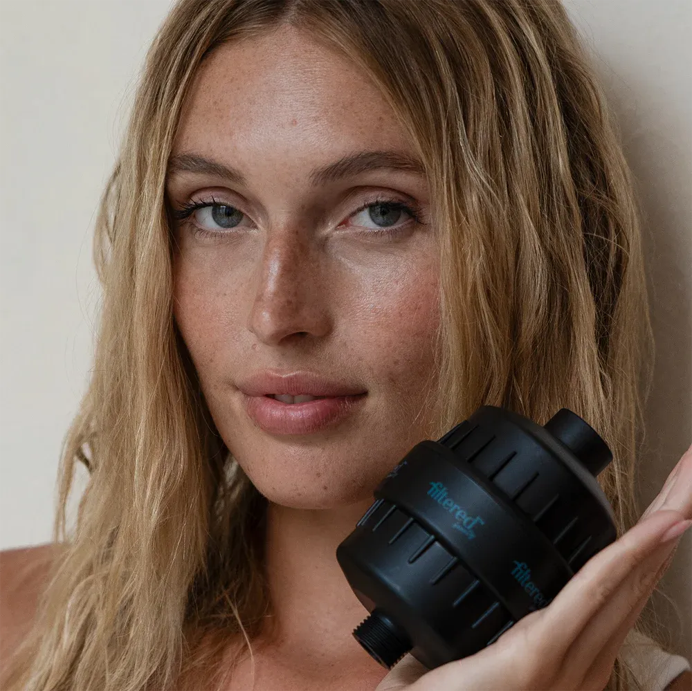 Shower Filter Black - Filtered Beauty - Hairspa