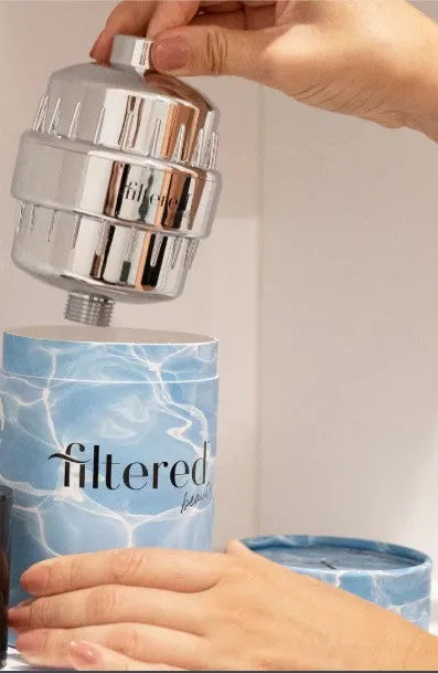 Shower Filter Silver - Filtered Beauty - Hairspa