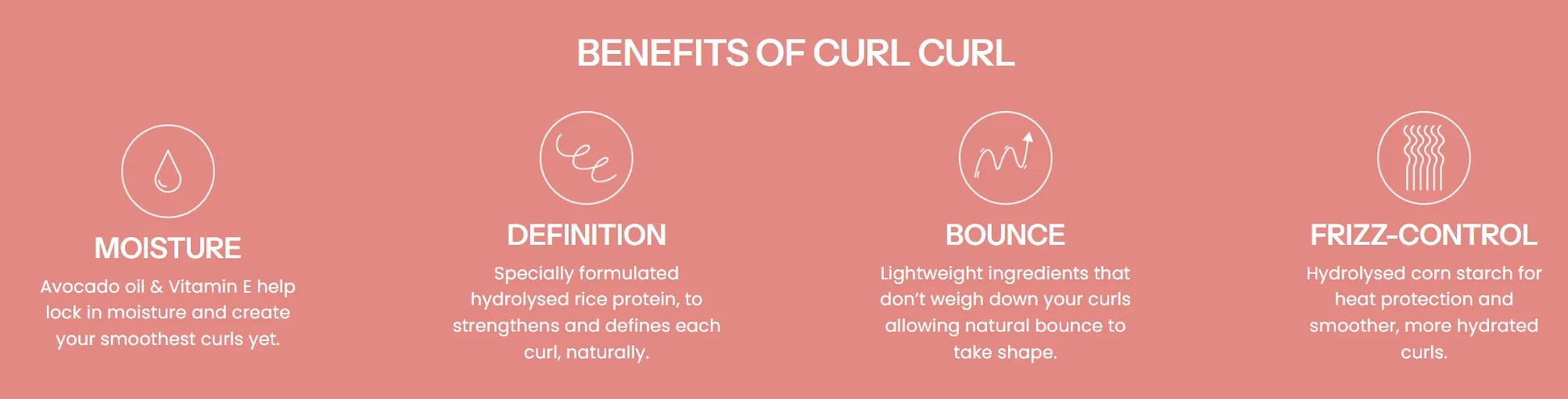 Curl Curl Spray 150ml - O&M, Hairspa